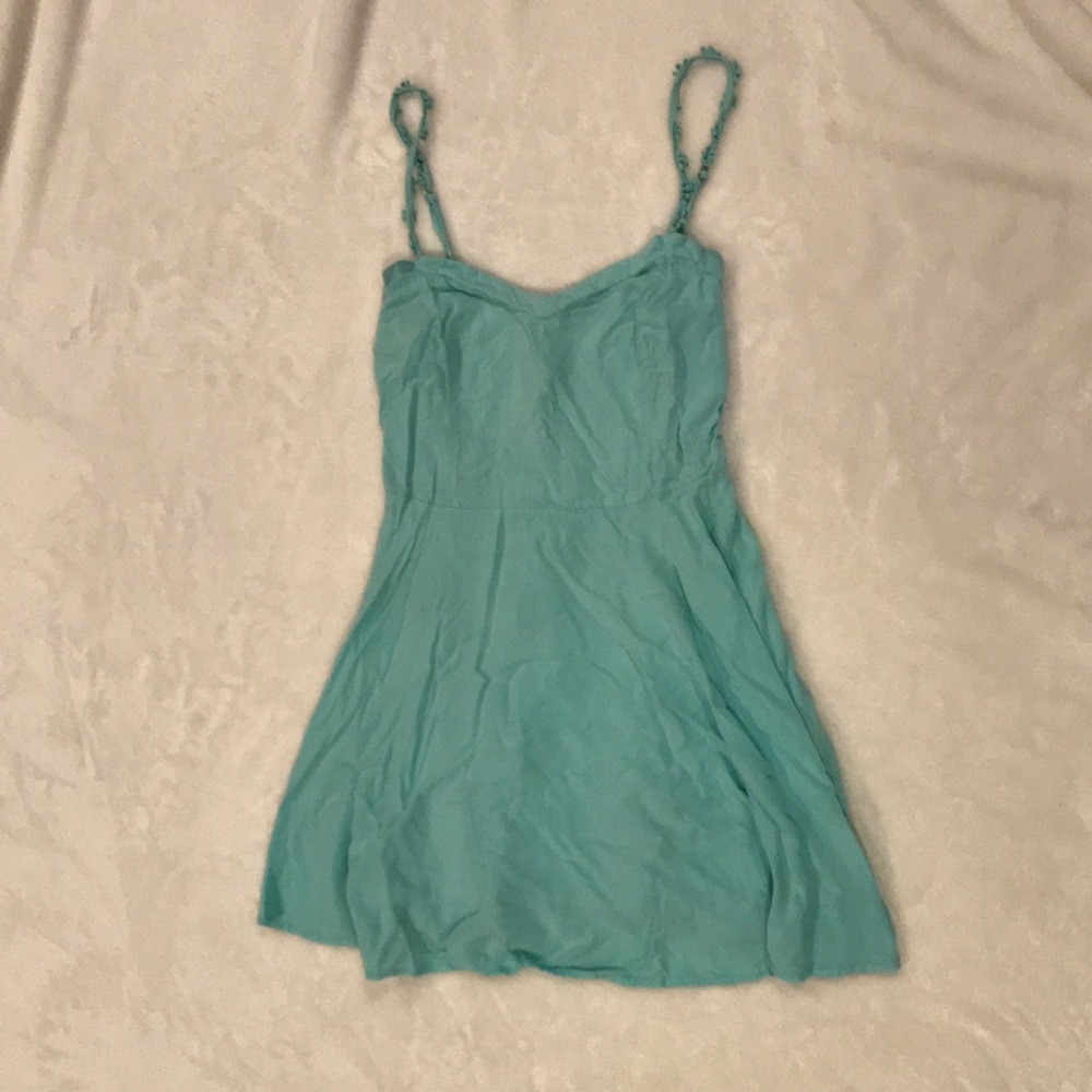 Light Blue Aeropostale Fit And Flare Dress